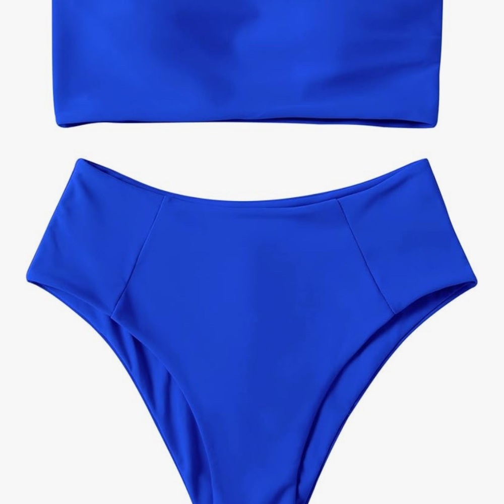 Vibrant Blue Bikini Set